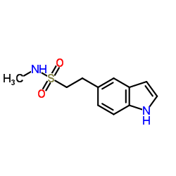 N-甲基-1H-吲哚-5-乙基磺酰胺结构式