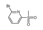 2-溴-6-(甲基磺酰基)吡啶结构式