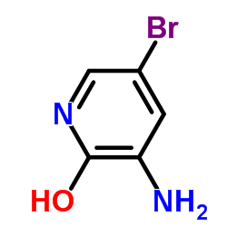 2-羟基-3-氨基-5-溴吡啶结构式