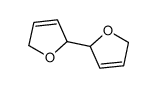 2-(2,5-dihydrofuran-2-yl)-2,5-dihydrofuran结构式