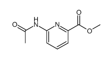 6-acetylamino-pyridine-2-carboxylic acid methyl ester结构式