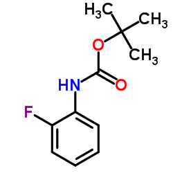 N-Boc-2-氟苯胺结构式