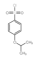 4-异丙氧基苯磺酰氯结构式
