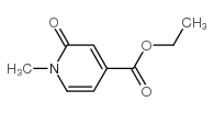ethyl 1-methyl-2-oxopyridine-4-carboxylate结构式