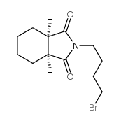 cis-N-(4-Bromobutyl)cyclohexane-1,2-dicarboximide结构式
