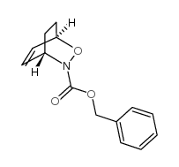 3-噁-2-氮杂双环[2.2.1]-5-庚烯-2-羧酸苄酯结构式