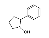 1-hydroxy-2-phenylpyrrolidine结构式