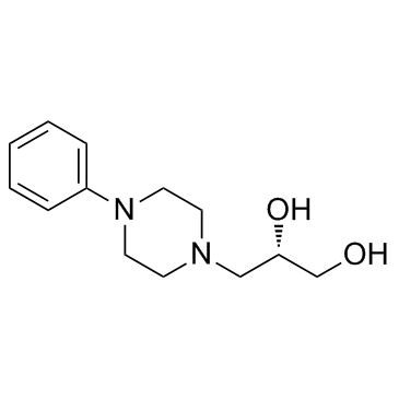 左羟丙哌嗪结构式