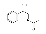 Ethanone, 1-(2,3-dihydro-3-hydroxy-1H-indol-1-yl)结构式