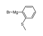 magnesium,methylsulfanylbenzene,bromide结构式