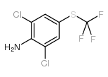2,6-二氯-4-三氟甲基磺酰基苯胺结构式