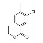 Ethyl 3-chloro-4-methylbenzoate结构式