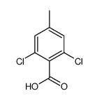 2,6-二氯-4-甲基苯甲酸结构式