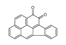 1,2-dihydroindeno<1,2,3-cd>pyrene-1,2-dione结构式