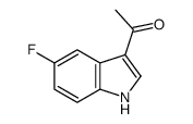 1-(5-Fluoro-1H-indol-3-yl)ethanone结构式