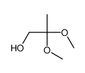 2,2-dimethoxypropan-1-ol结构式
