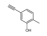 5-Ethynyl-2-methylphenol结构式