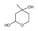4-methyloxane-2,4-diol结构式